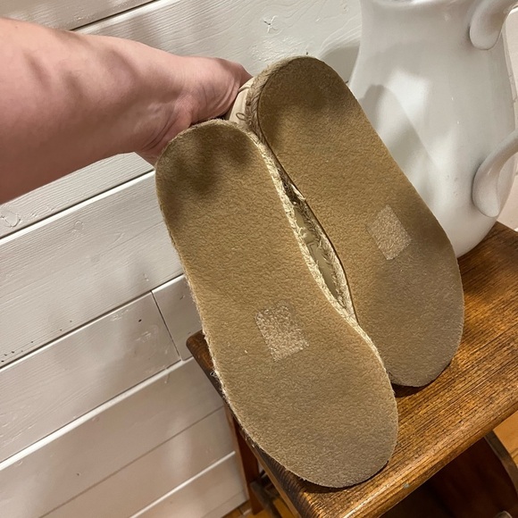 À MTL size 8W they fit more like a nine. Cute but too big for me. - Picture 6 of 7